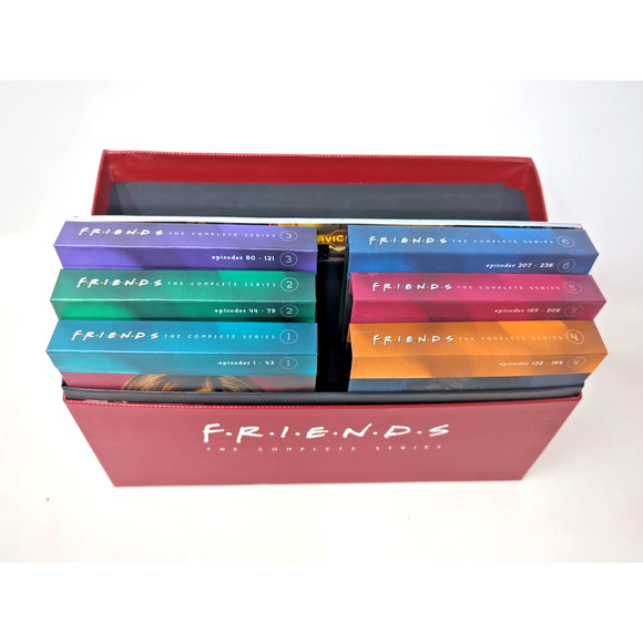 FRIENDS The Complete Series Seasons 1-10 Box Set Collection 40 DVD’s fast shippi - Picture 2 of 10
